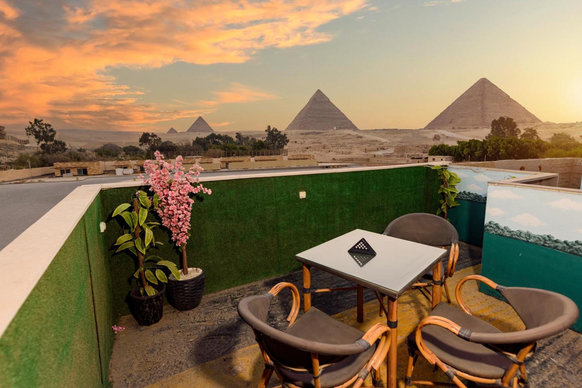Capital Front Pyramids & Sphinx View Kafret el-Gabal